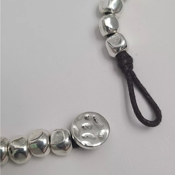 NAILED HEART • Bohemian Necklace • Silver plated • 16 inches - Picture 8 of 10